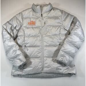 Eddie Bauer Womens 650 Fill Down Puffer Jacket Large Gray NWT